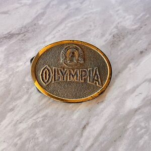 Vintage Olympia Brewing Co Belt Buckle